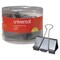 Universal Office Products UNV Large Binder Clips, Black - 12 Per Pack